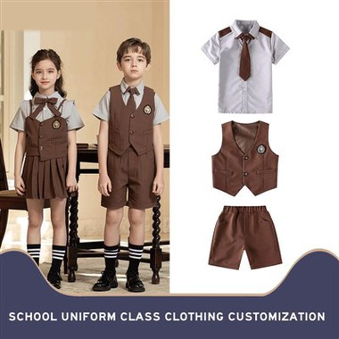 طلباء کے لیے خاکی گلوبل سکول وئیر